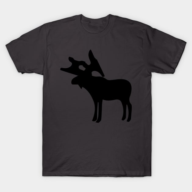 Anvil Moose T-Shirt by daftvader97